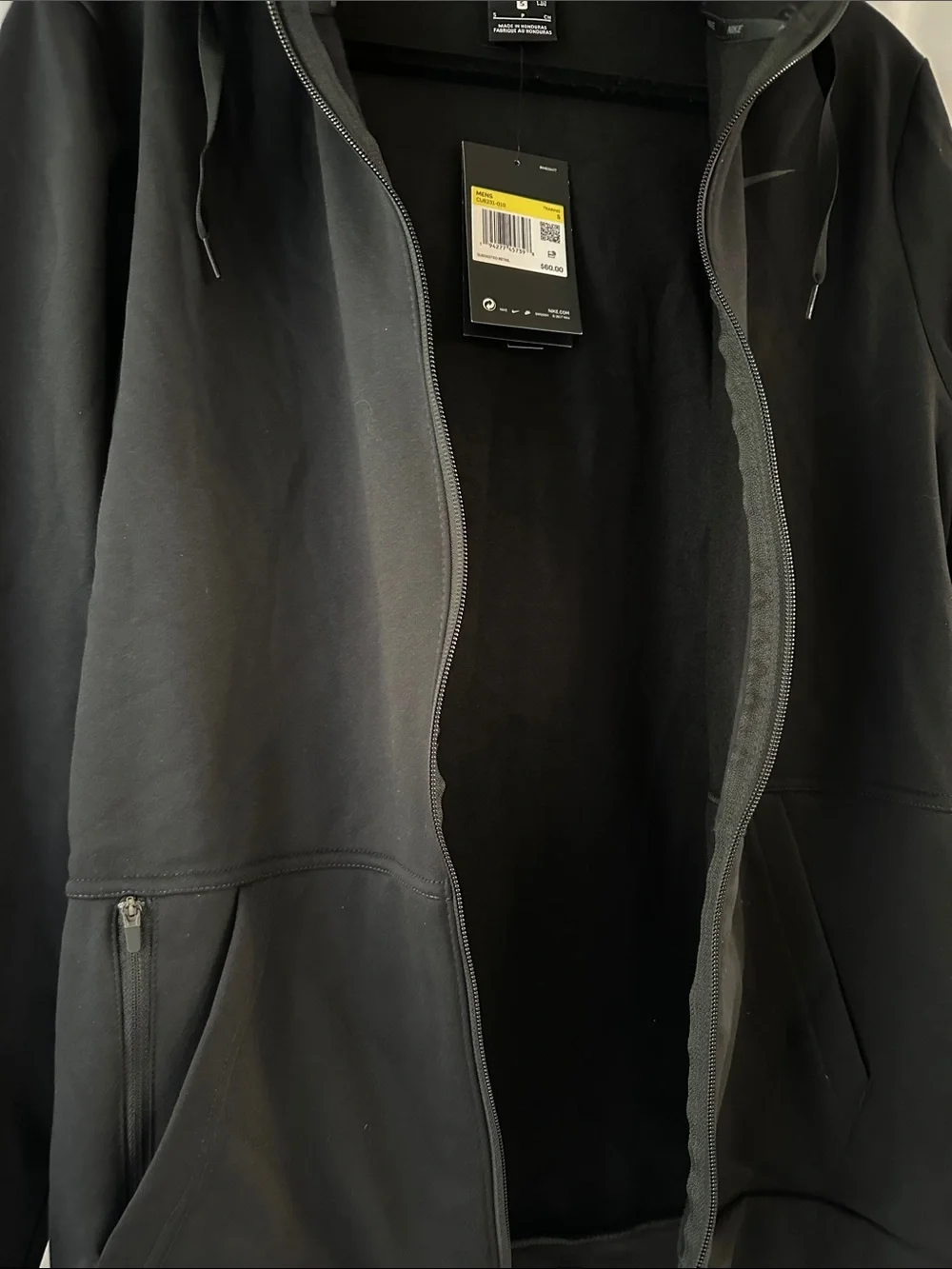 Nike Black Full-Zip Performance Hoodie Jacket